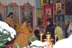 Соборное служение духовенства Азовского благочиния