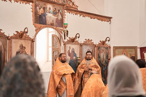 Соборное богослужение духовенства Азовского районного благочиния